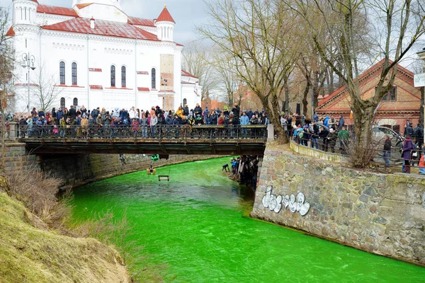 insanlar kutluyor St Patricks Günü 