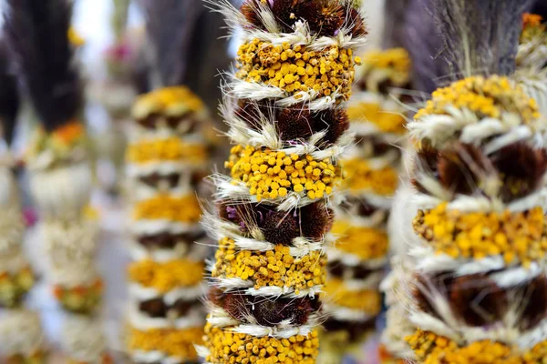 Tradicional Páscoa Lituano de palmas — Fotografia de Stock