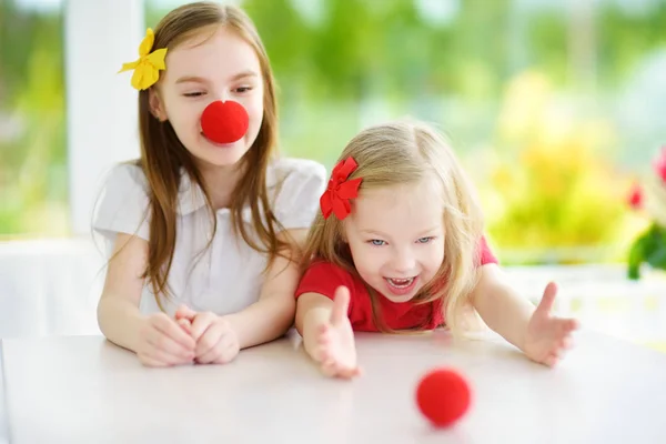 Little sisters having fun together — Stock Photo, Image