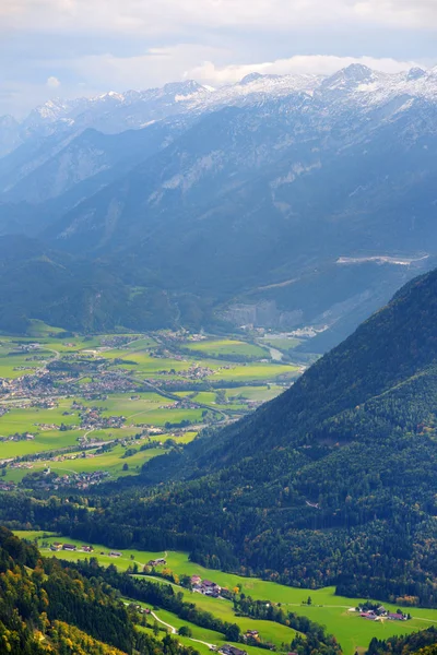 Blue Mountains Green Forest Bavaria Germany — Stock Photo, Image