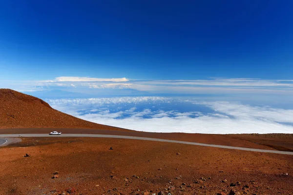 Vue Panoramique Volcan Haleakala Sur Maui Hawaï États Unis — Photo