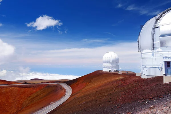Observatoires Sommet Mont Mauna Kea Sur Big Island Hawaï États — Photo
