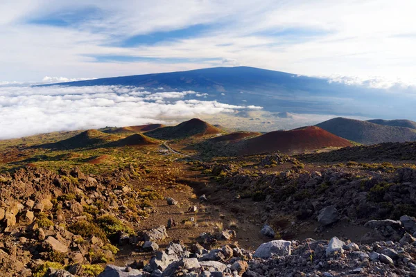 Blick Auf Den Mauna Loa Vulkan Auf Der Großen Insel — Stockfoto