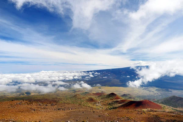 Vista Panorâmica Vulcão Mauna Loa Ilha Grande Havaí — Fotografia de Stock