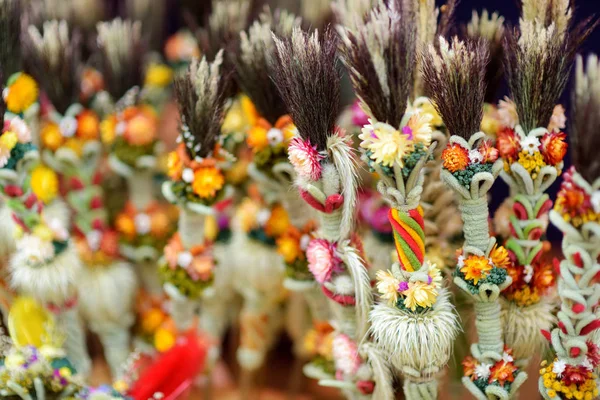 Palmeras Tradicionales Lituanas Pascua Conocidas Como Verbos Venden Mercado Pascua — Foto de Stock