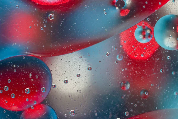 Abstract Background Liquid Oily Streaks — Stock Photo, Image