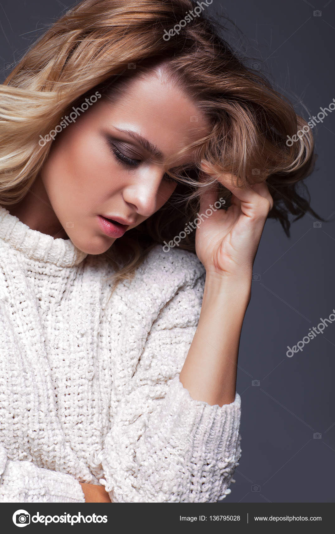 Brune-Cheveux bruns Youth /& Femme Sweat