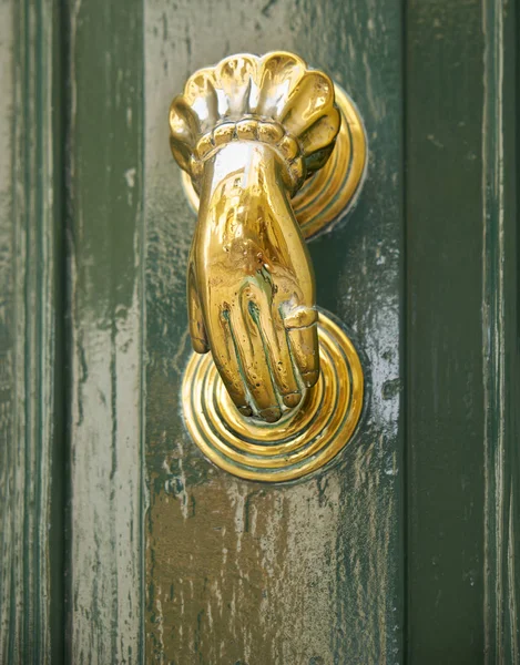 A decorative Bronze Door Handle, Malta