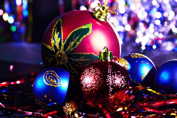 Christmas balls decoration — Stock Photo, Image