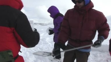 çadır kurma alpinists 
