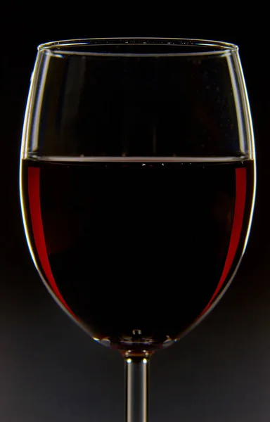 Red wine glass — Stock Photo, Image