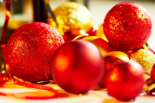 Bolas de Natal decoração — Fotografia de Stock