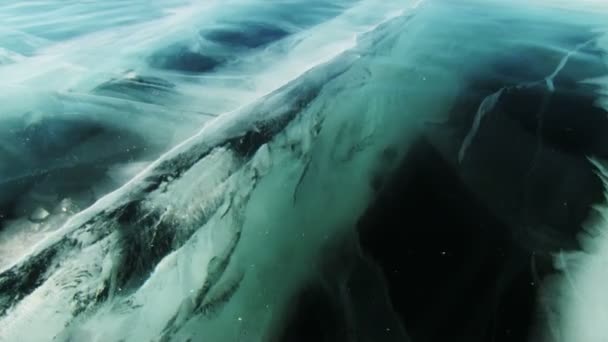Kış Baykal Gölü — Stok video