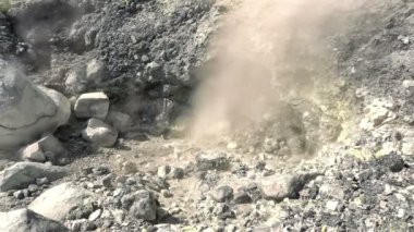 Ebeko volkan eğimi Panoraması