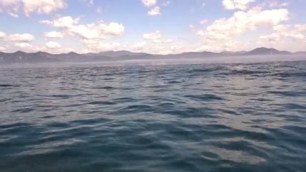 Kuril Inseln Landschaft Malerische Aussicht — Stockvideo