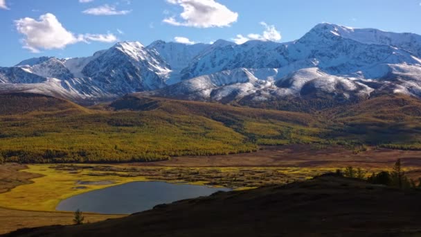 Красивый Природный Ландшафт Алтая Россия — стоковое видео