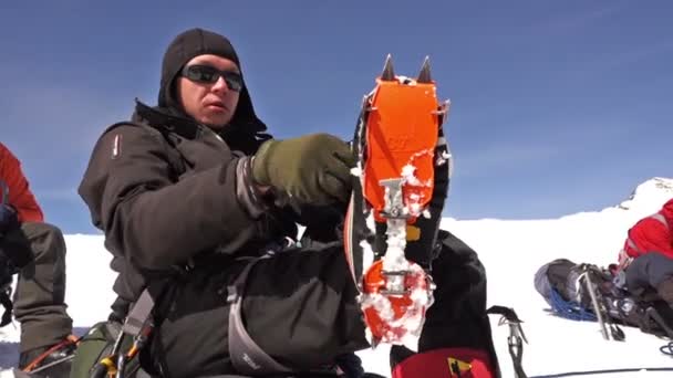 Altay Rusya Federasyonu Mayıs 2015 Iiktoo Dağı Güney Chui Aralığı — Stok video