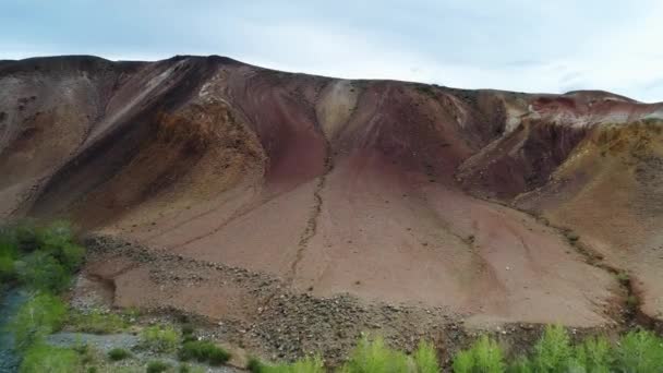 Luftbild Der Altai Landschaft — Stockvideo