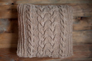 İle sonbahar aplike yastık