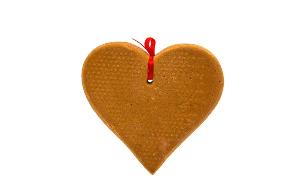 Χριστουγεννιάτικα μπισκότα καρδιά — Φωτογραφία Αρχείου