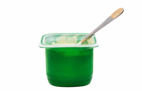 Joghurtos kupa doboz — Stock Fotó