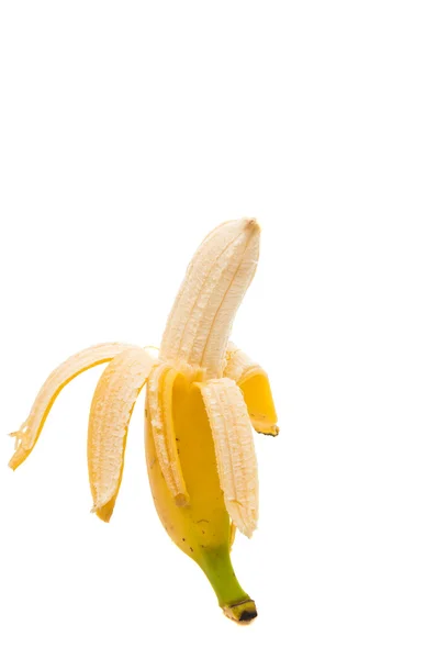 Banaan geïsoleerd voedsel — Stockfoto