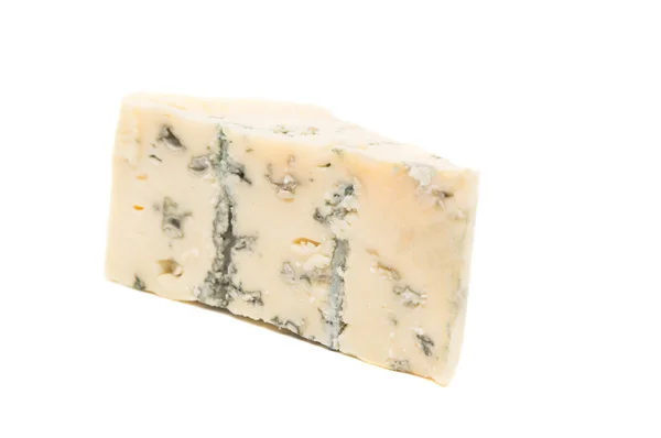 Blauwe kaas eten — Stockfoto