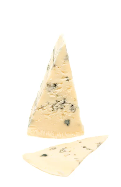 Comer queso azul — Foto de Stock