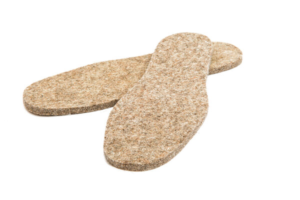 Фетровая стелька для обуви
