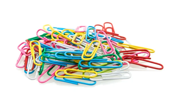 Renkli ataç yığını oturmak 