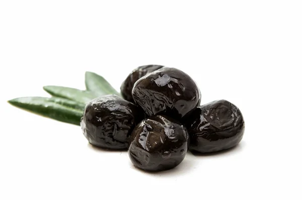 Оливки вегетарианская еда — стоковое фото