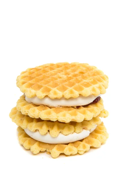 Biskuitwaffeln-Snack — Stockfoto