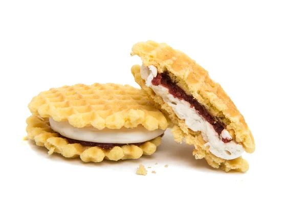 Biscuit wafers snack — Stock fotografie