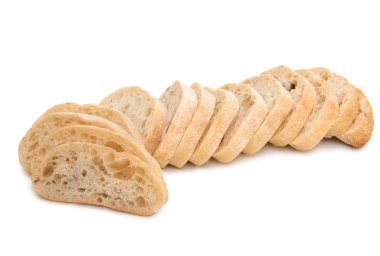 İtalyan ekmeği ciabatta dilimlenmiş 