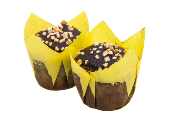 Piccoli muffin isolati — Foto Stock