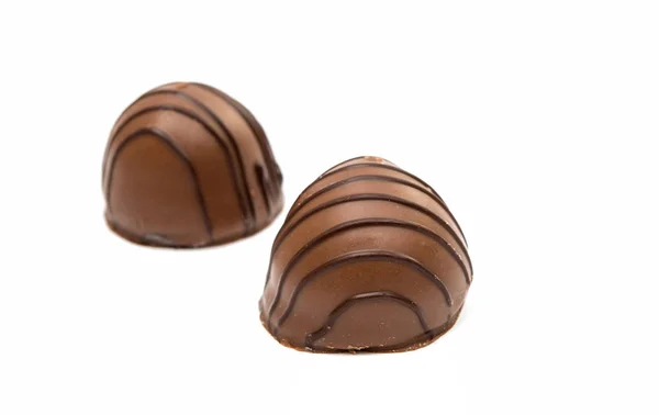 Chocolates belgas doces — Fotografia de Stock