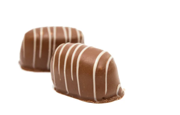 比利时巧克力糖果 — 图库照片