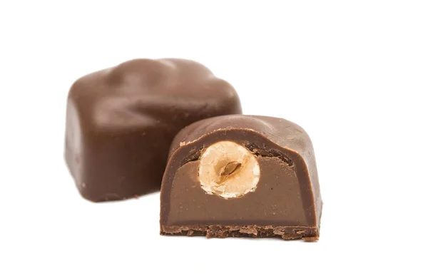 Chocolates belgas dulces — Foto de Stock