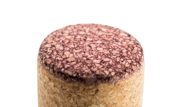 Wine cork, isolated — Stock Photo, Image