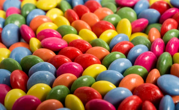 Bonbons colorés mélangés — Photo