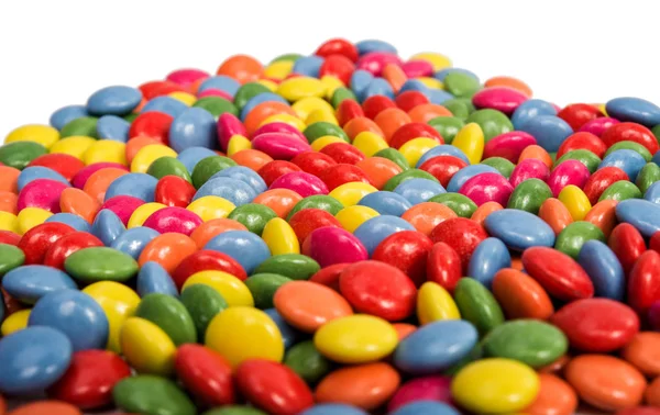 Kleurrijke snoepjes gemengd — Stockfoto