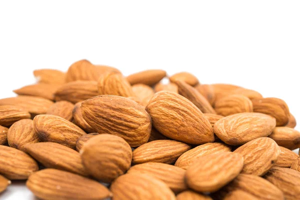 Raw nuts almonds — Stock Photo, Image