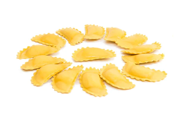 Comida de macarrão ravioli — Fotografia de Stock