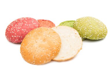 pişmiş hamburger ekmeği