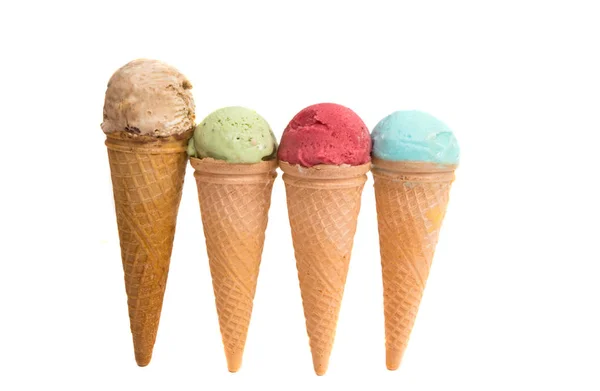 Ice cream isolated — Stock Photo, Image