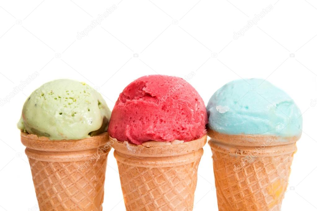 ice cream isolated 