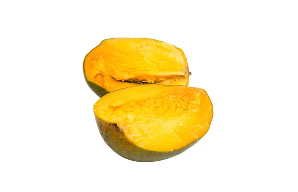 Mango exotische Nahrung isoliert — Stockfoto
