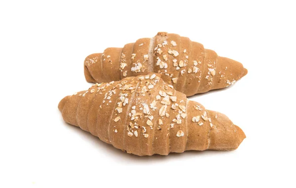 Pãezinhos croissants padaria — Fotografia de Stock