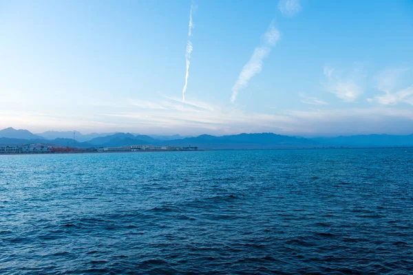 Paesaggio marino del Mar Rosso — Foto Stock