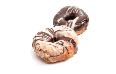 çikolatalı çörek izole 